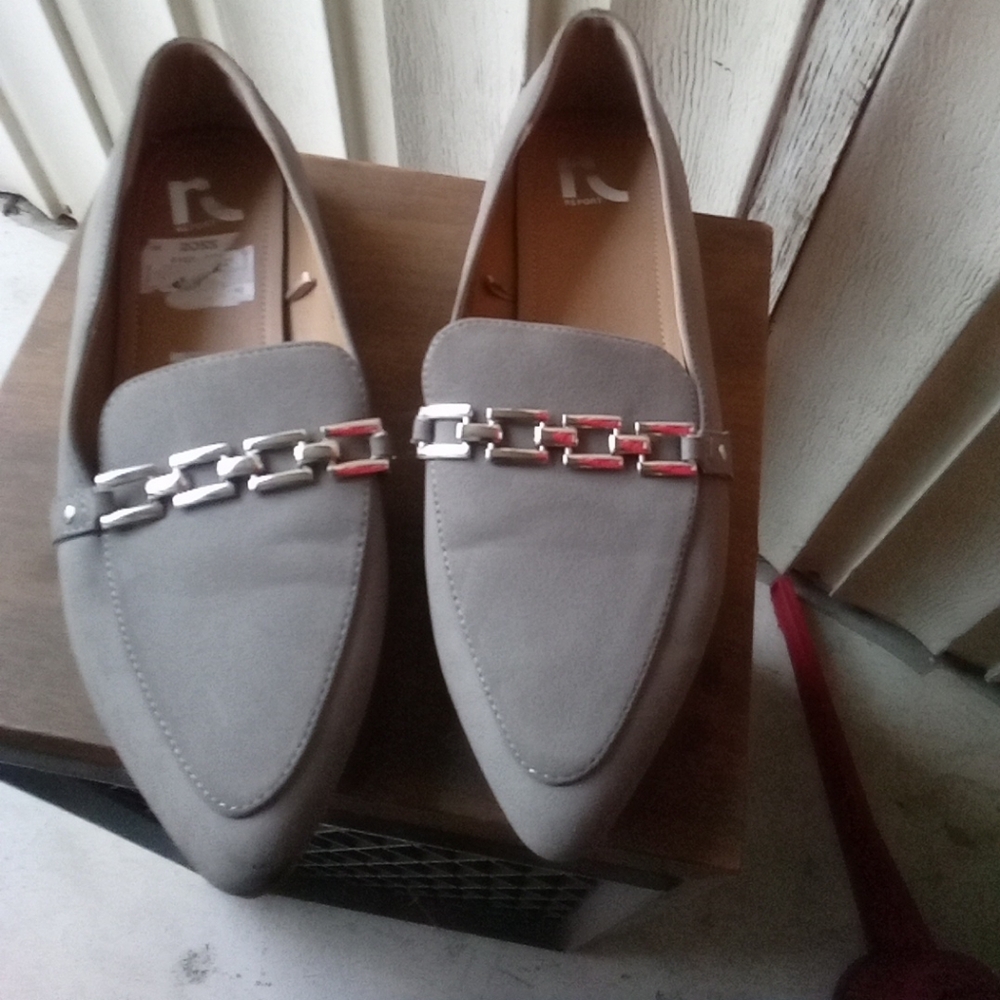 Report: Gray LoafersFrom Ross with Chain Detail